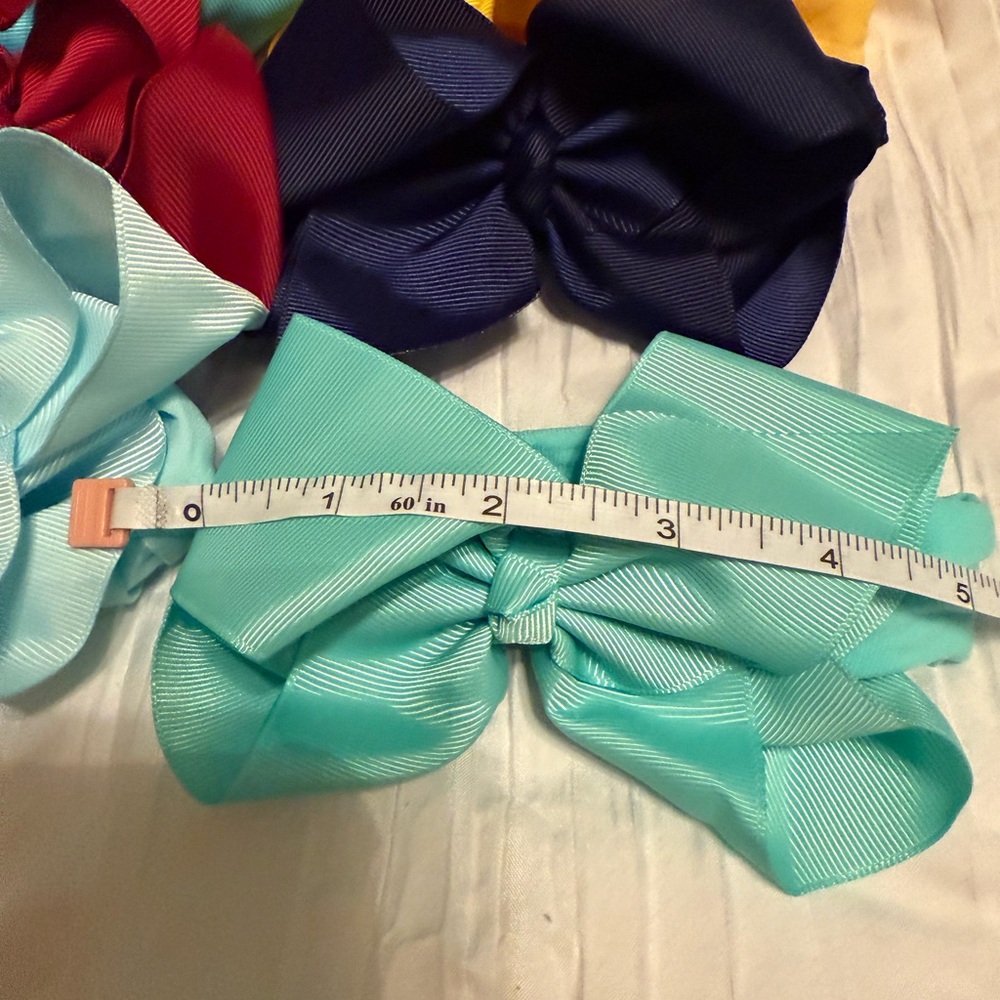 Colorful Hair Bow Set - Picture 3 of 3